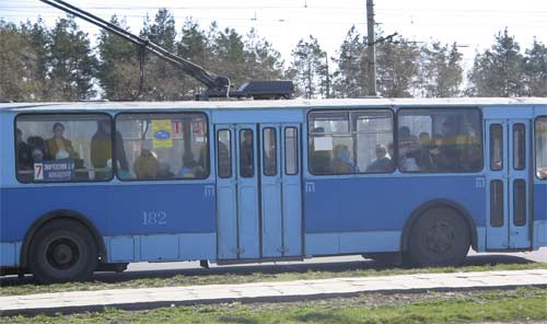 Курск -Троллейбус середина 90-х
